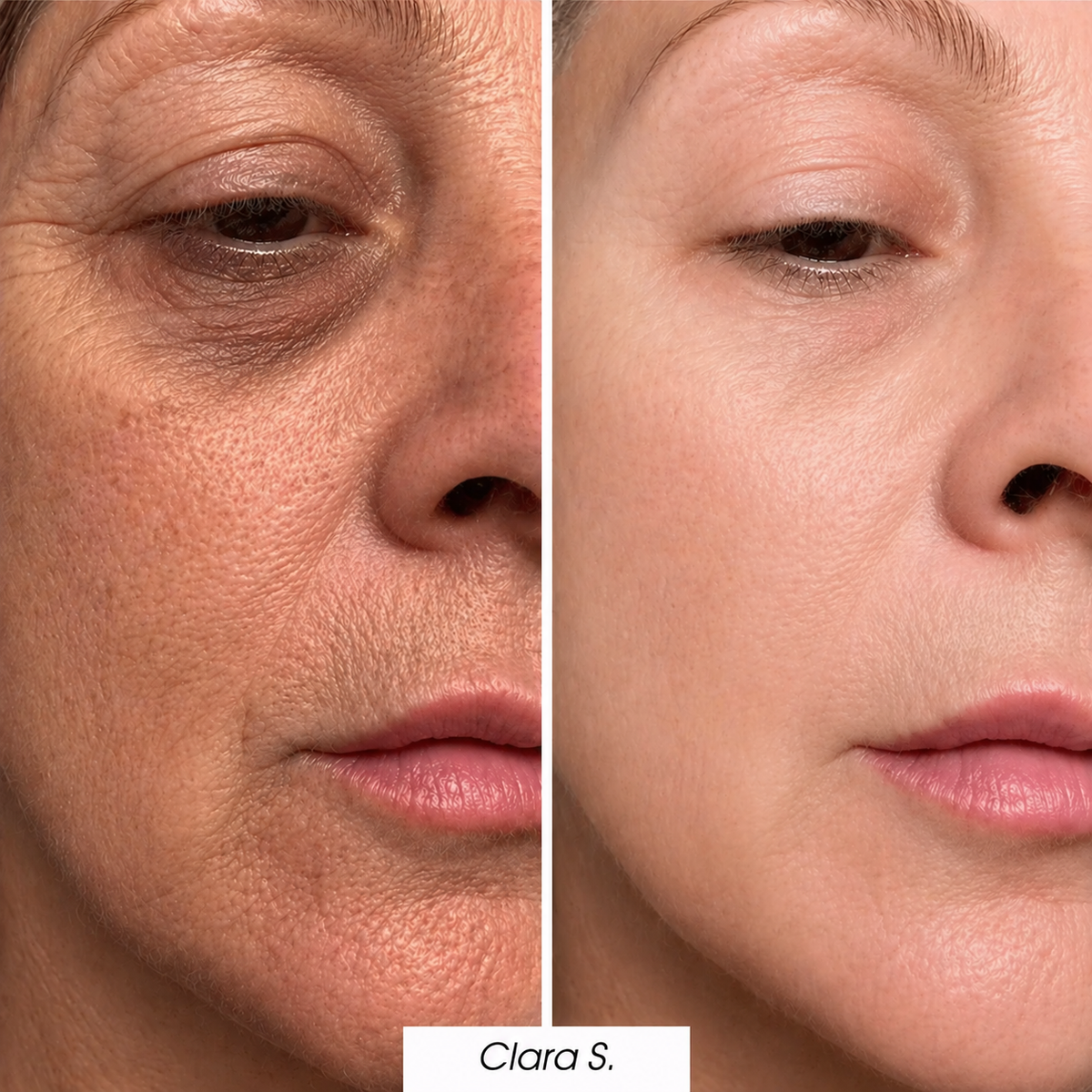 Clara S. – antes e depois