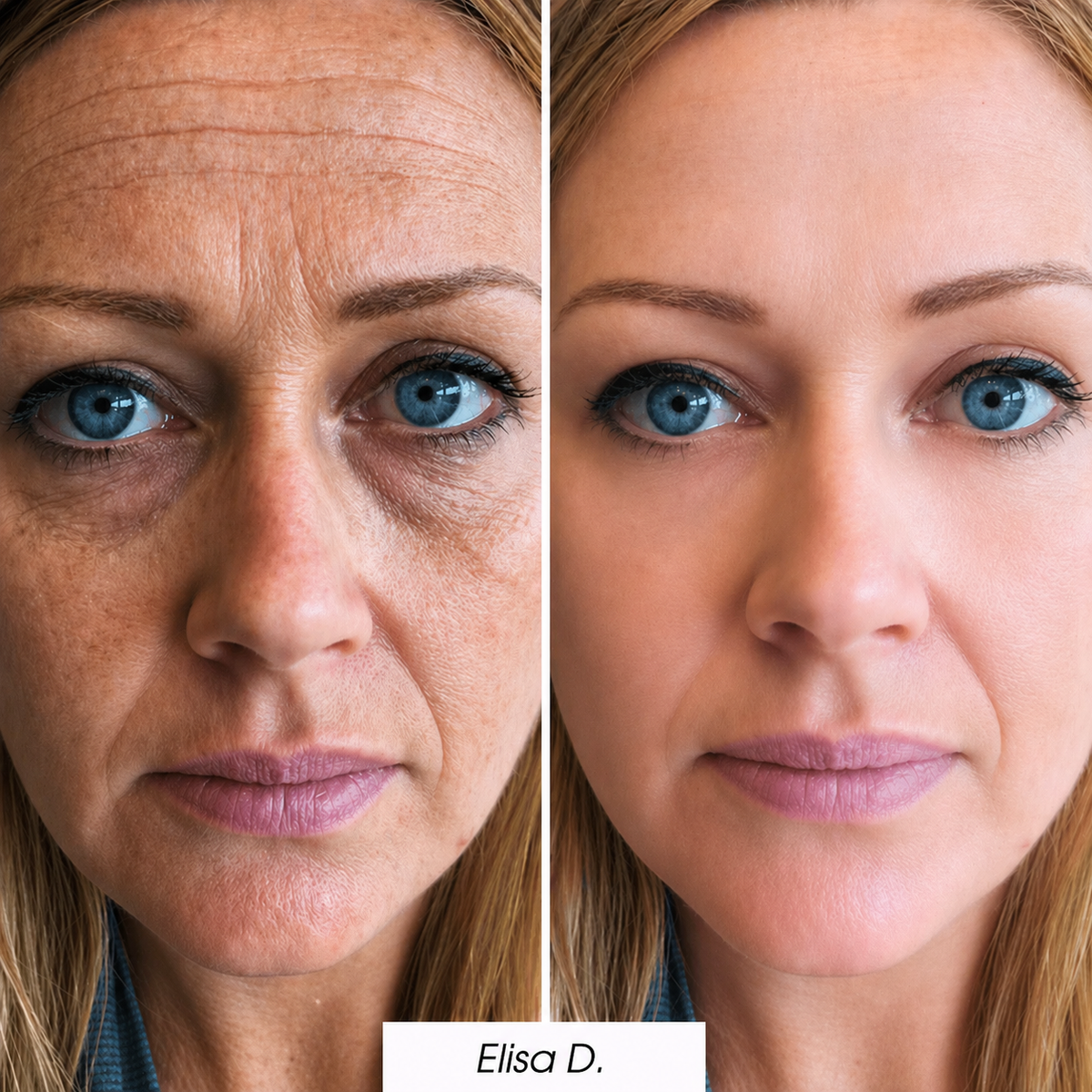 Elisa D. – antes e depois