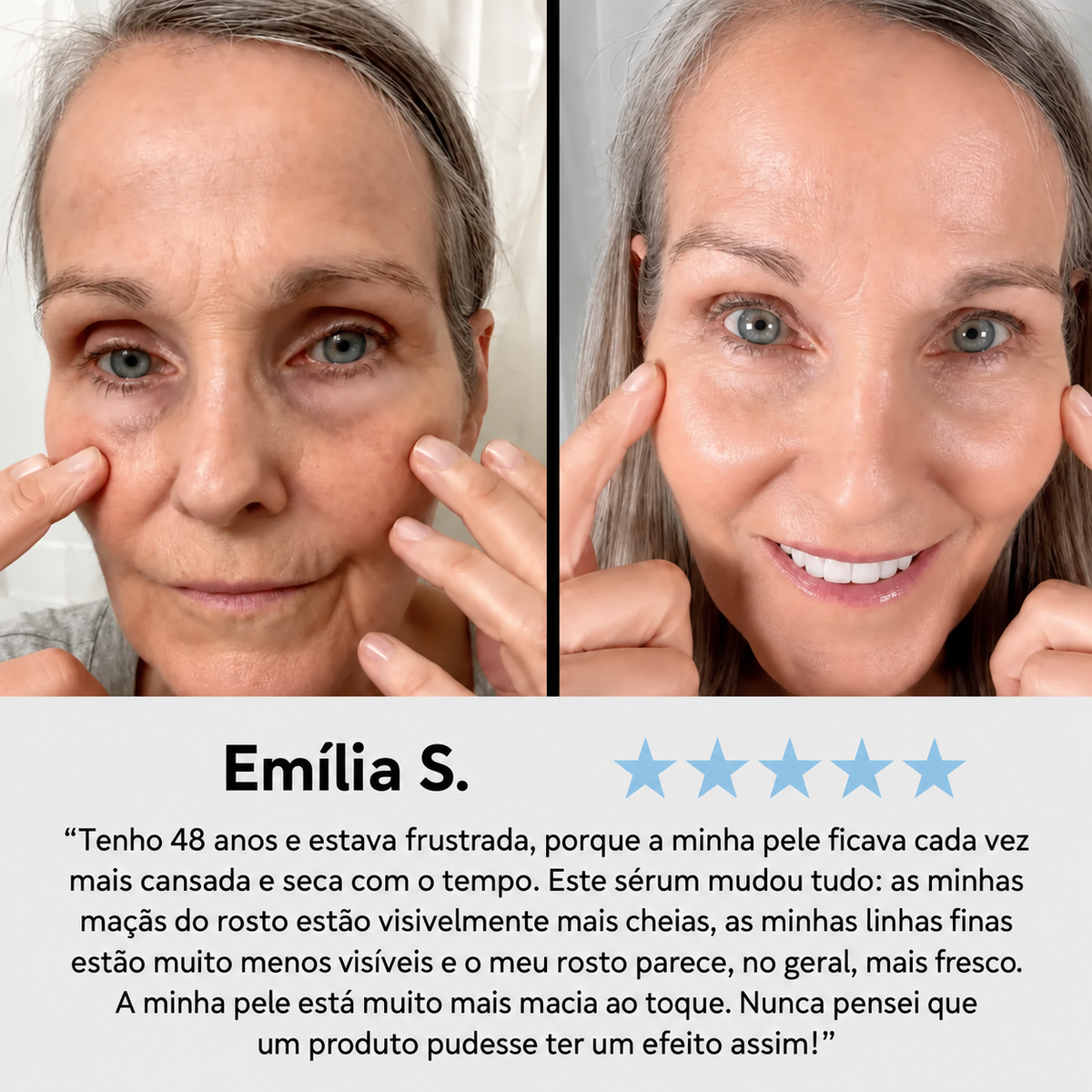 Avaliação de cliente – Emília S.
