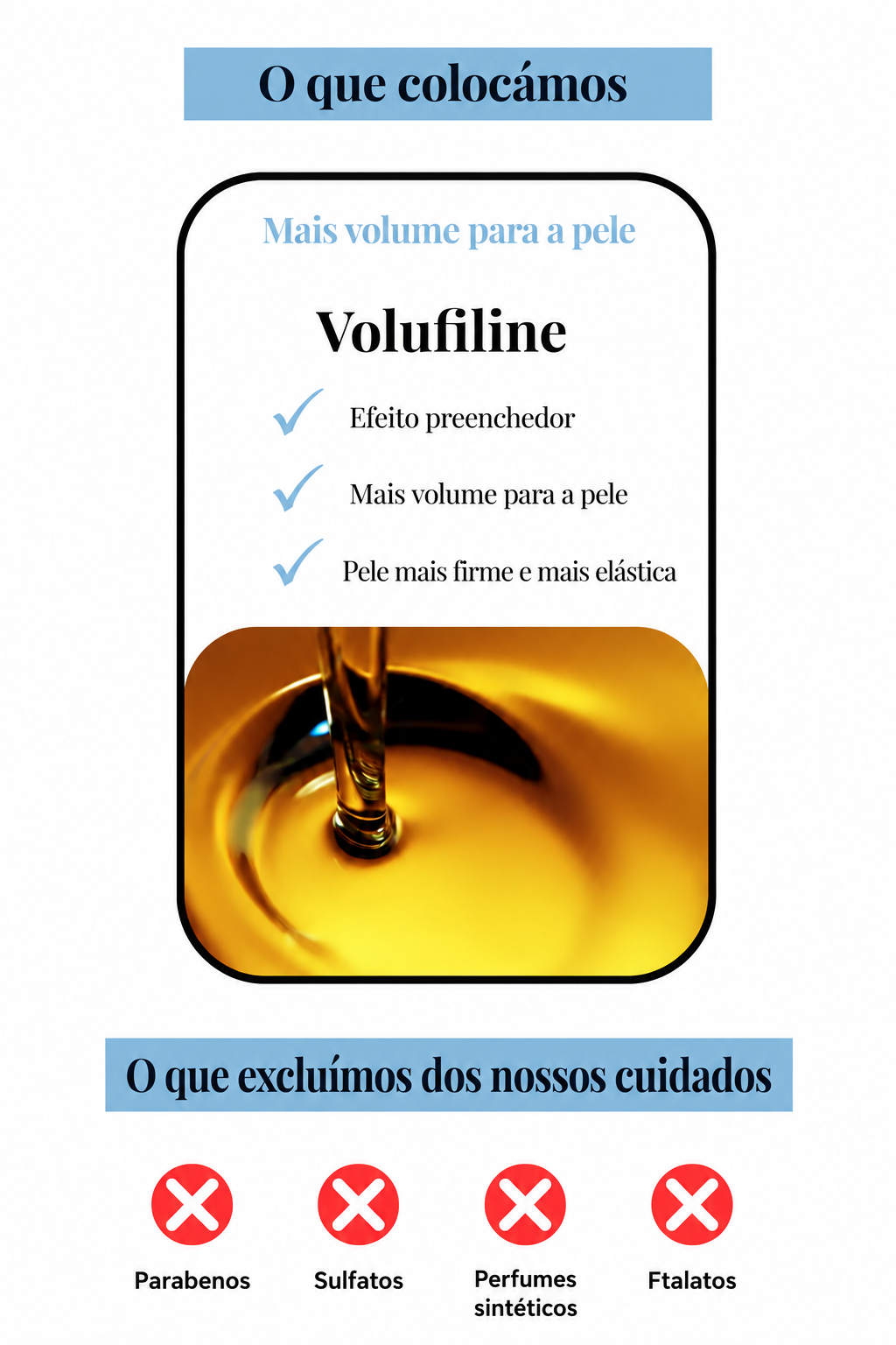 Volufiline – mais volume para a pele