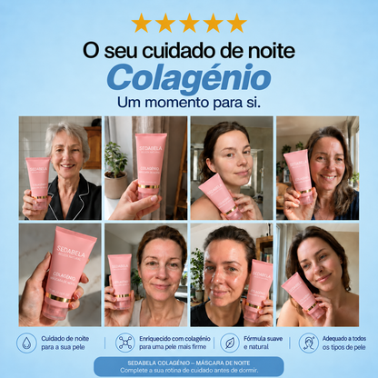 Máscara de noite de colagénio Sedabela — cuidado de noite