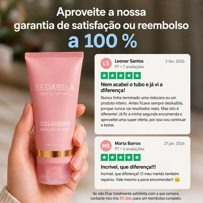 Garantia de satisfação ou reembolso a 100 %